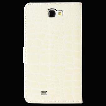 crocodile case for Galaxy Note 2 (White)