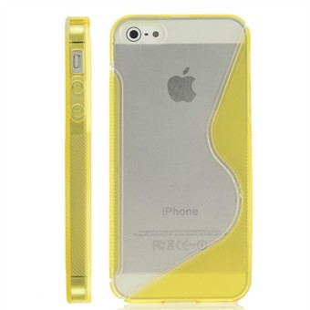 S-Line plastic cover M silicone sides (Yellow)