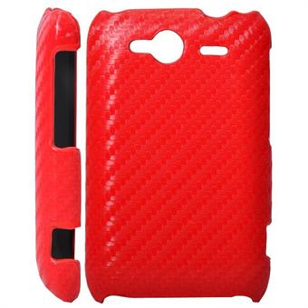 HTC Wildfire S Carbon Cover (Red)