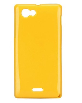 Fresh Silicone Cover - XPeria J (yellow)