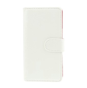 Card Holder Case - Nokia XL (White and Red)