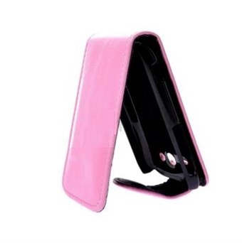 Leather Case for HTC Wildfire S (Pink-Dark)