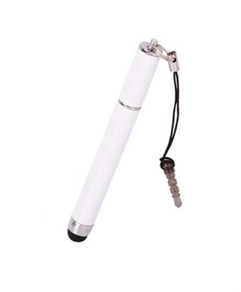 iPhone Touch Pen with Jackstick Plug (White)
