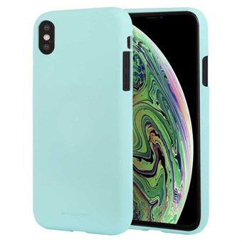 Soft Silicone Cover for iPhone XS Max - Turquoise