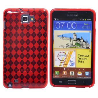 Silicone Cover for Samsung Galaxy Note (Red)