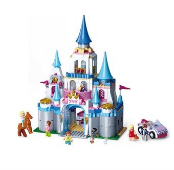 Building Blocks Girl´s Dream Series - Play castle