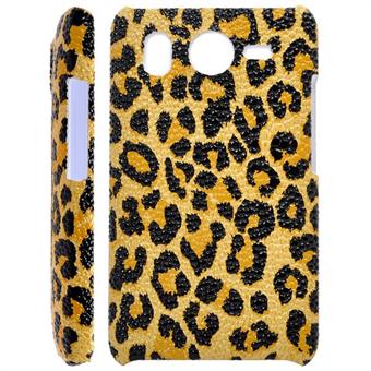 Leopard print for HTC HD (Yellow)