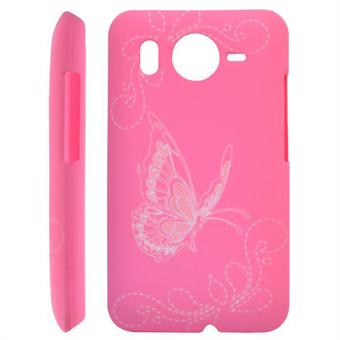 HTC Desire HD Butterfly cover (Pink)