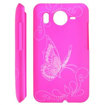 HTC Desire HD Butterfly cover (Hot Pink)