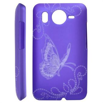 HTC Desire HD Butterfly cover (Purple)