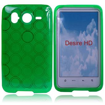 Circle Silicone for HTC HD (Green)