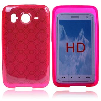 Circle Silicone for HTC HD (Pink)