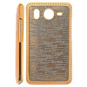 Bling bling hard case for HTC HD (Brown)