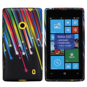 Design Silicone Cover for Lumia 520 (Techno)