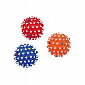 Dog toy Trixie Ball Multicolour Stick Inside/Exterior