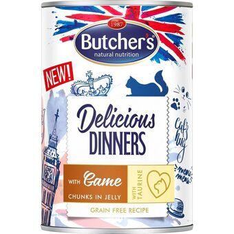 Cat food Butcher\'s Delicious Dinners Chicken Wild Boar 400 g