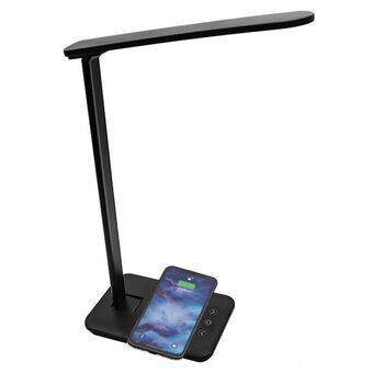 LED Lamp with Wireless Charger for Smartphones Denver Electronics LQI-105 Black 5 W