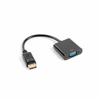 DisplayPort to VGA adapter Lanberg AD-0002-BK Black