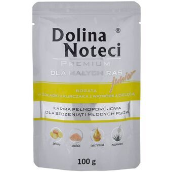 Wet food Dolina Noteci Premium Junior Chicken Veal 100 g