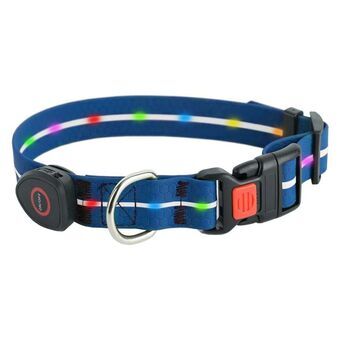 Dog collar Doggy Village MT7113 Blue 60 cm LED