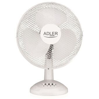 Table Fan Adler AD 7303 White 45 W