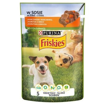 Wet food Purina Friskies Chicken Carrot 100 g