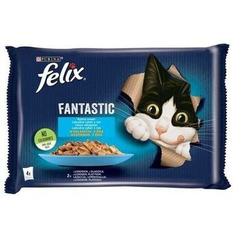 Cat food Purina Fantastic Salmon 340 g