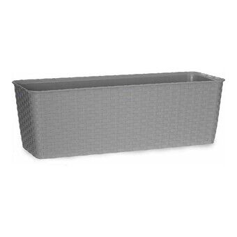 Self-watering planter ‎3872950 Grey Plastic (18 x 16 x 49 cm)