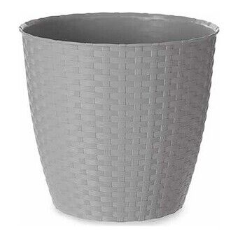 Plant pot Grey Plastic