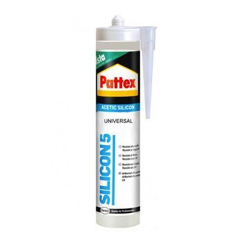 Silicone Pattex Silicon 5 Universal Transparent 280 ml