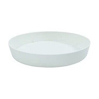 Flower Pot Dish Plastiken White polypropylene (Ø 20 cm)