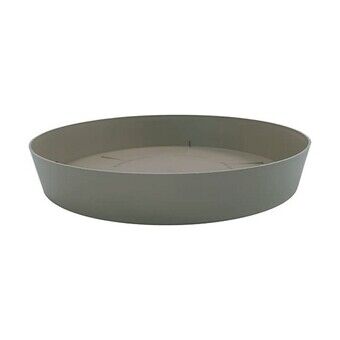 Flower Pot Dish Plastiken taupe polypropylene (Ø 11 x 1.6 cm)