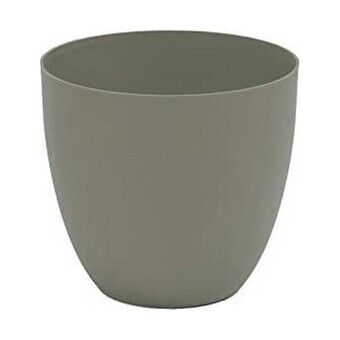 Plant pot Plastiken taupe polypropylene