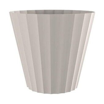 Plant pot Plastiken White polypropylene (Ø 26 x 23 cm)