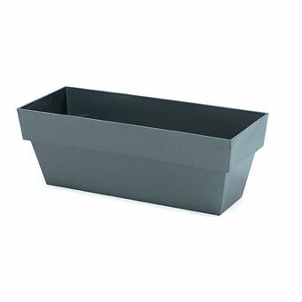 Planter Plastiken Limited Anthracite 10 x 25 cm