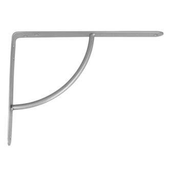 Wall Bracket AMIG 12-8849 Shelves Grey Steel (15 x 12,5 cm)