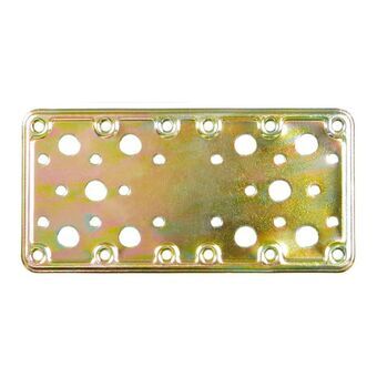 Fixing Plate AMIG 502-12123 Bichromate Golden Steel (185 x 90 mm)