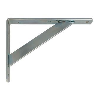 Wall Bracket AMIG 9-22589 Galvanised Silver Steel (20 x 12,5 cm)