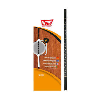 Saw Blade Wuto 2/13 cm 30 tpi 12 Units Marquetry