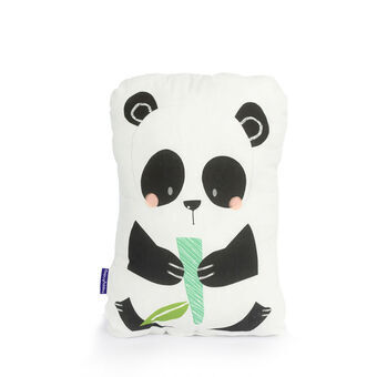 Cushion HappyFriday Moshi Moshi Multicolour Panda bear 40 x 30 cm