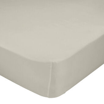 Fitted sheet HappyFriday BASIC KIDS Beige 70 x 140 x 14 cm