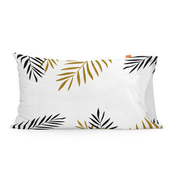 Pillowcase HappyFriday Blanc Foliage Multicolour 50 x 75 cm (2 Units)