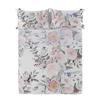 Top sheet HappyFriday Delicate bouquet Multicolour 240 x 270 cm