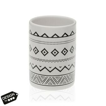 Toothbrush Holder Versa Mahalo Ceramic (27 x 42,5 x 37 cm)