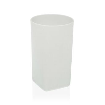 Toothbrush Holder Versa Kenai White polypropylene (7,2 x 11,9 x 7,2 cm)