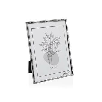 Photo frame Versa Silver Metal Minimalist 1 x 15,5 x 10,5 cm