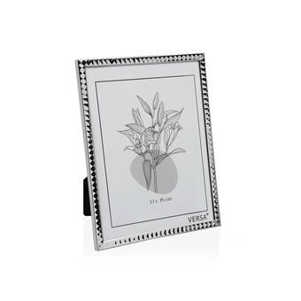 Photo frame Versa Silver Metal Minimalist 1 x 18,5 x 13,5 cm