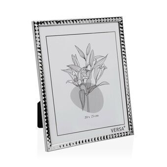 Photo frame Versa Silver Metal Minimalist 1 x 25,5 x 20,5 cm