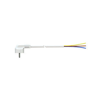 Power Cord Solera 7000/2 Schuko 4,8 mm 250 V 16 A White 3 x 1,5 mm 2 m