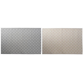 Carpet DKD Home Decor Grey polypropylene (150 x 210 x 1 cm) (2 pcs)